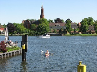 Blick über den Malchower See