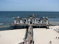 Seebrücke in Sellin auf Rügen Seebrücke in Sellin auf Rügen