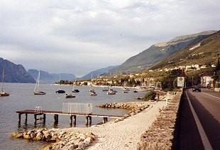 Wassersport am Gardasee, Boote