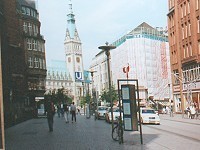 Im Zentrum in der Altstadt mit der Flaniermeile