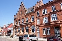 Historische Kaufmannshäuser im Zentrum von Husum