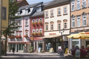 Innenstadt in Ilmenau