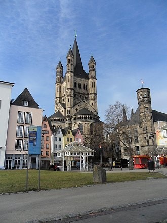 Die Romanische Kirche Gross St. Martin