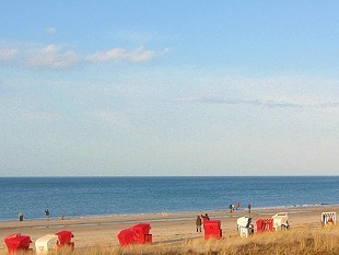 Strandkörbe am Nordstrand