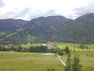 Wunderschöne Berglandschaft in Österreich