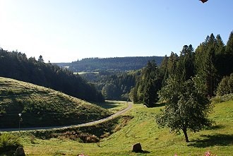 Landschaftsaufnahme der Sächsischen Schweiz