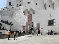 Innenhof der Hohen Salzburg