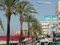 Strandpromenade auf Mallorca