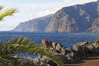 Blick auf Los Gigantos auf der Sonneninsel Teneriffa