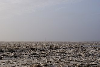 An der Küste von Butjadingen im Winter An der Küste von Butjadingen im Winter