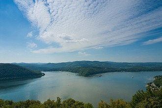 Traumhafter Stausee Edersee im Waldecker Land