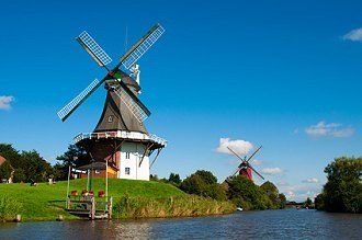 Zwillingsmühlen von Greetsiel Zwillingsmühlen von Greetsiel