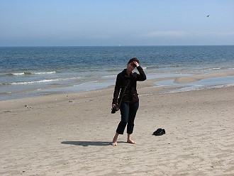 Der Ostseestrand in Heringsdorf