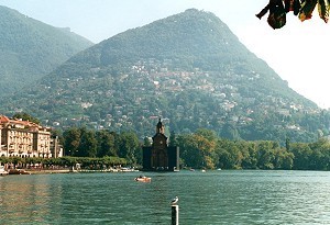 Lugano am Luganer See