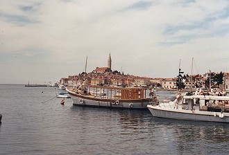 Stadt Opatija in Kroatien