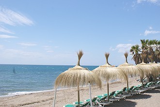 Strand an der Costa del Sol