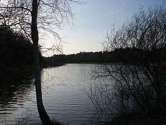Ein kleiner See nordwestlich von Pruchten Ein kleiner See nordwestlich von Pruchten