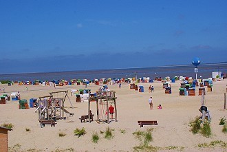 Badestrand in Dornumersiel